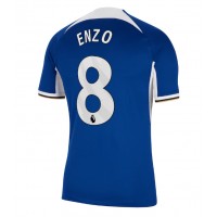 Pánský Fotbalový dres Chelsea Enzo Fernandez #8 2023-24 Domácí Krátký Rukáv